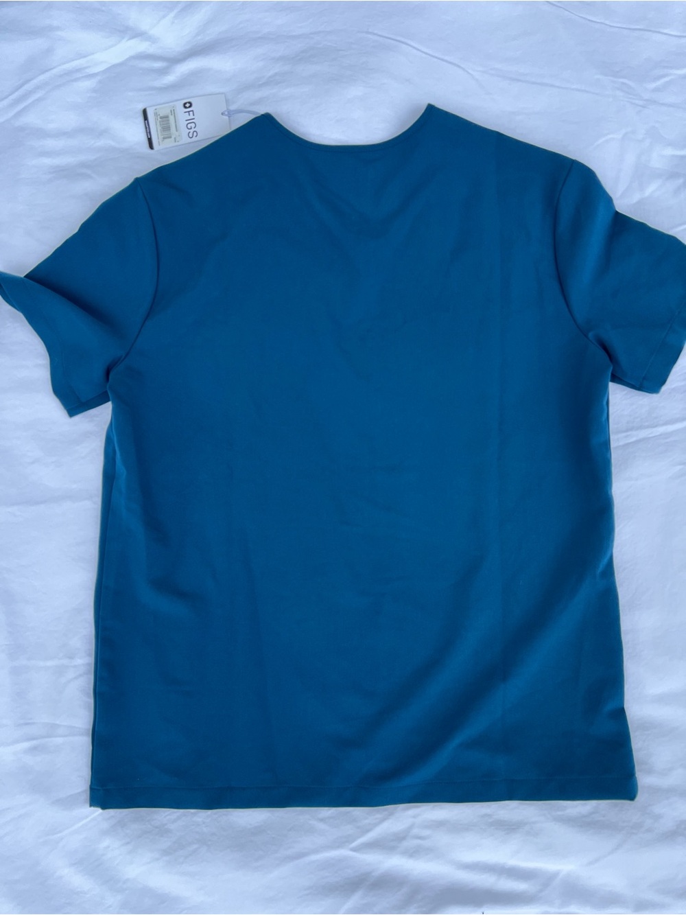 FIGS NWT Men's Leon Scrub Top in Deep Reef Blue PO#9401 - Picture 4 of 5